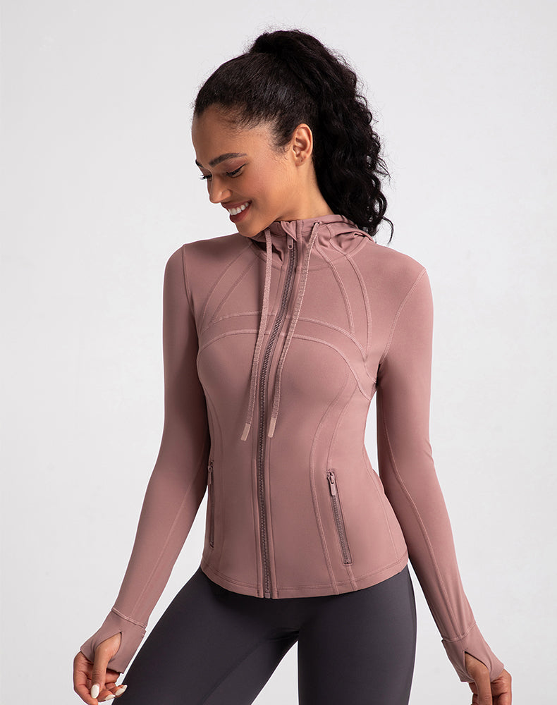 Hooded Yoga Jacket