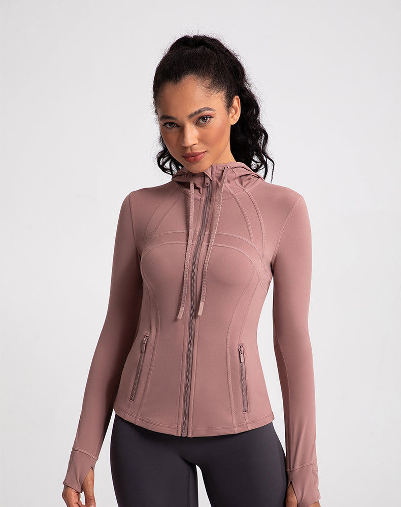 Hooded Yoga Jacket