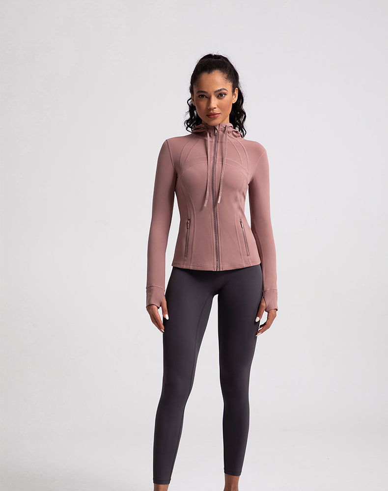 Hooded Yoga Jacket