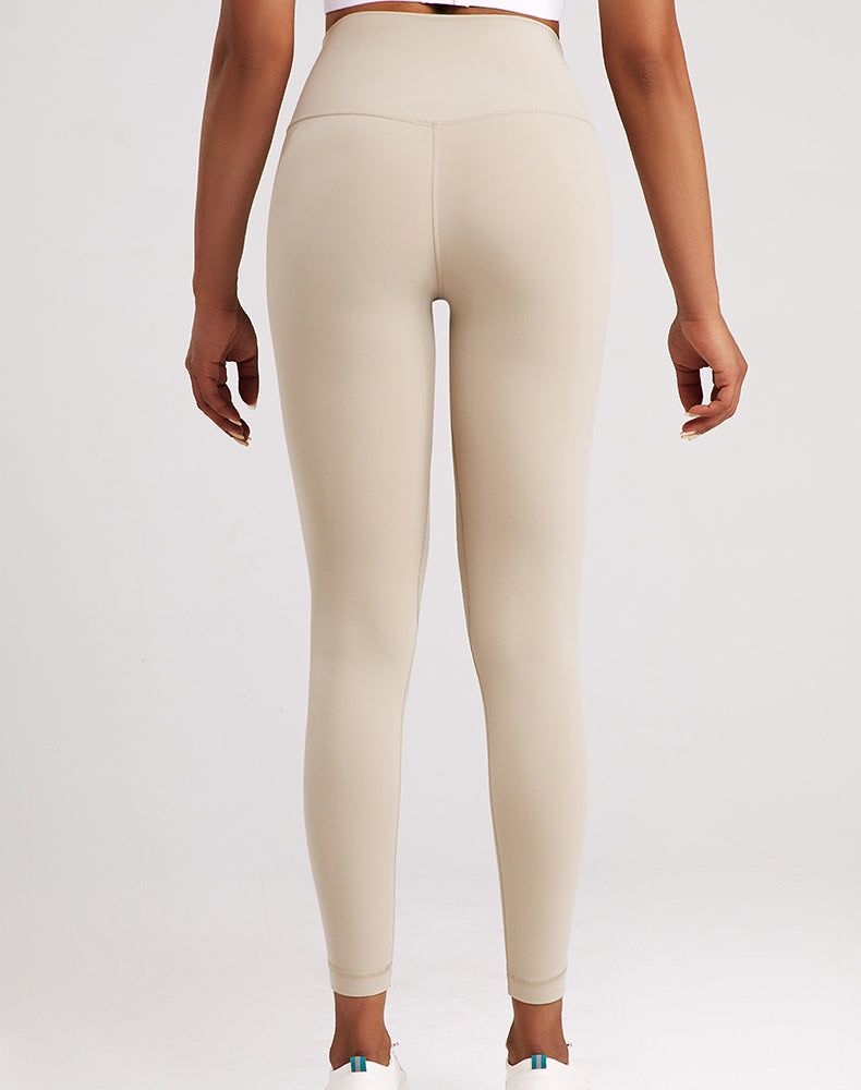 Lycra Wide-Waisted Compression Yoga Pants