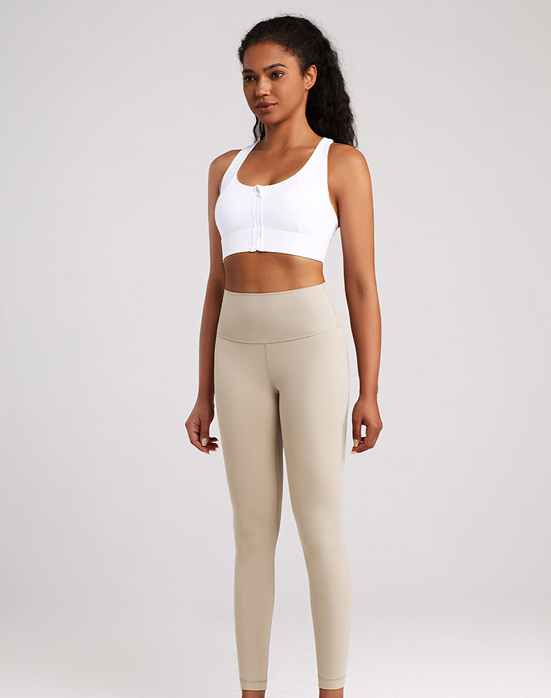 Lycra Wide-Waisted Compression Yoga Pants