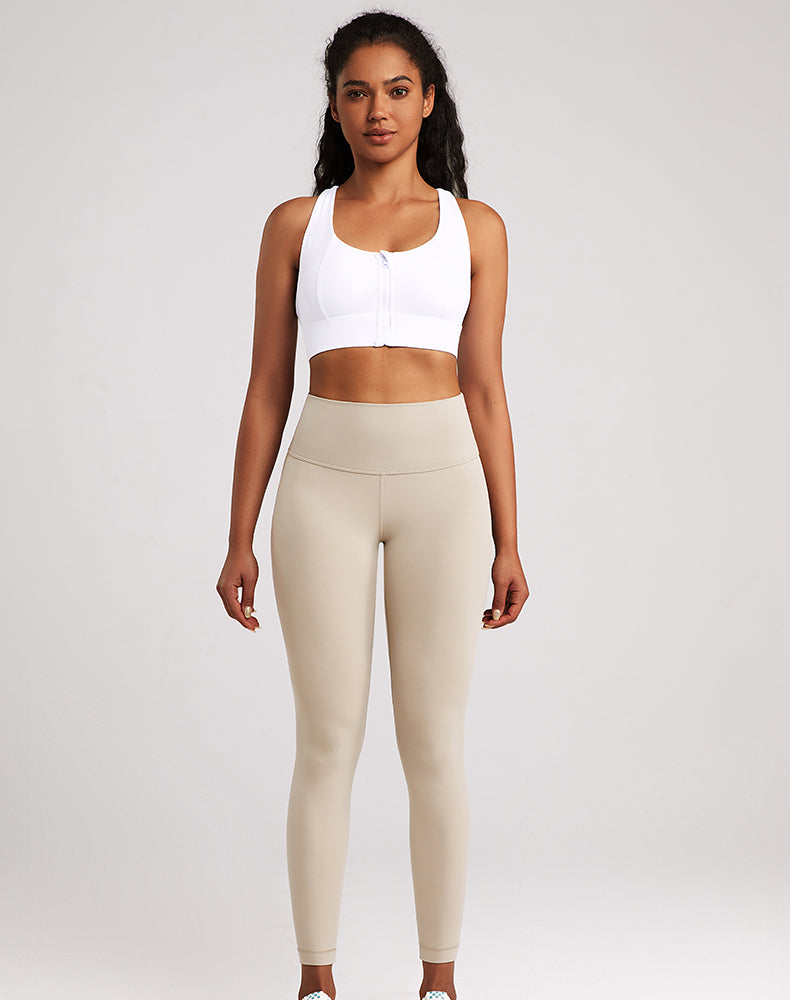 Lycra Wide-Waisted Compression Yoga Pants