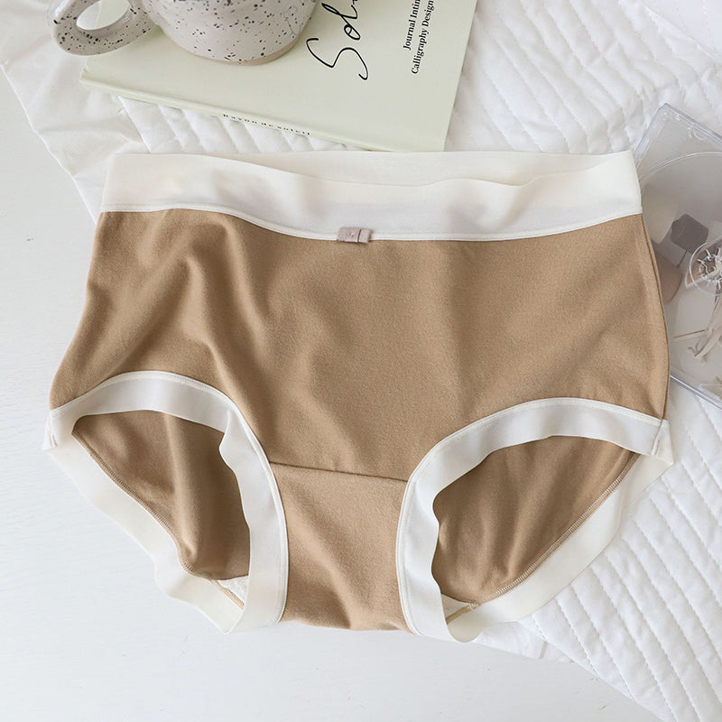 Imitation Cashmere Mid Waist Briefs