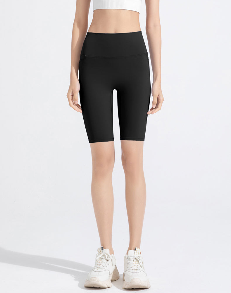 Side Pockets Yoga Shorts