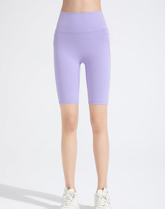 Side Pockets Yoga Shorts