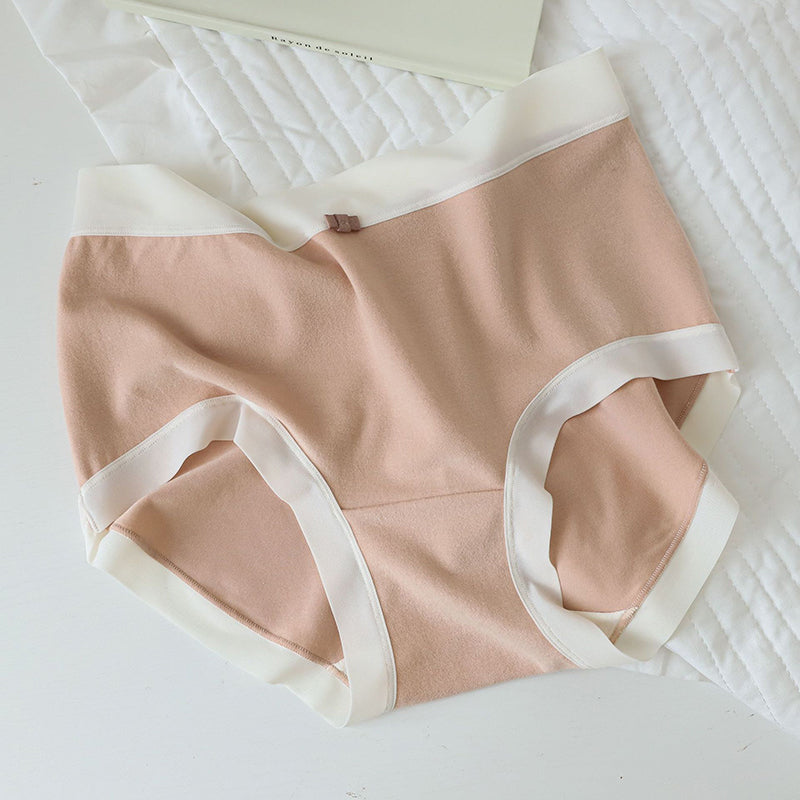 Imitation Cashmere Mid Waist Briefs