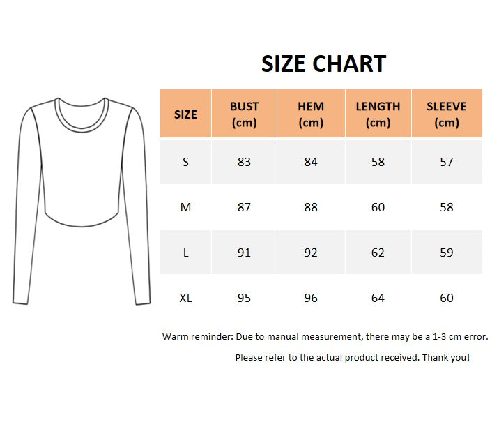 Copper Ammonia Fiber Round Hem Long Sleeve Yoga Top